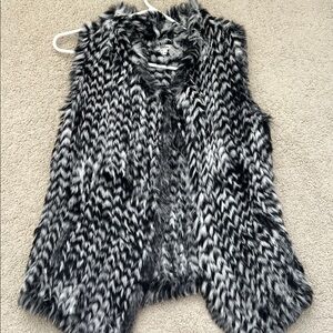Tyler Boe Rabbit Fur vest XS